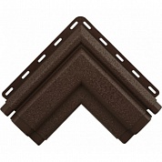 Угол наличника Классик коричневый Альта-Декор для фасадных панелей Альта-Профиль